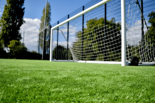 Artificial turf sports training field